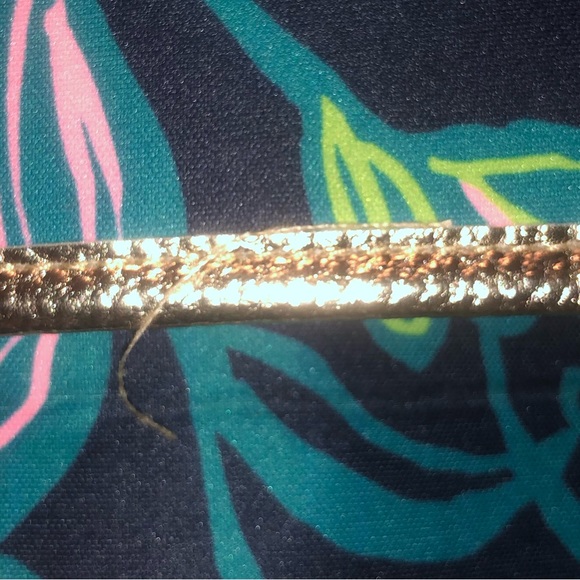 Lilly Pulitzer Low Tide Navy Catty Purrsonality GWP Weekender Bag - Picture 5 of 16